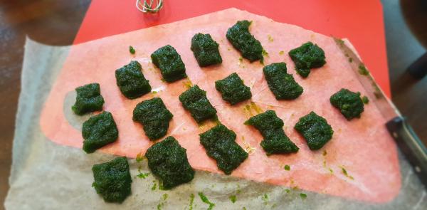 Green psyllium husk gummies